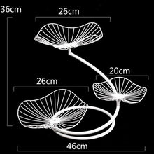 Load image into Gallery viewer, Nordic 3-layer Metal Storage Trays Wedding Party Cake Stand Dessert Tray Fruits Snack Plates Holder Rack Vanity Art Tray Decor